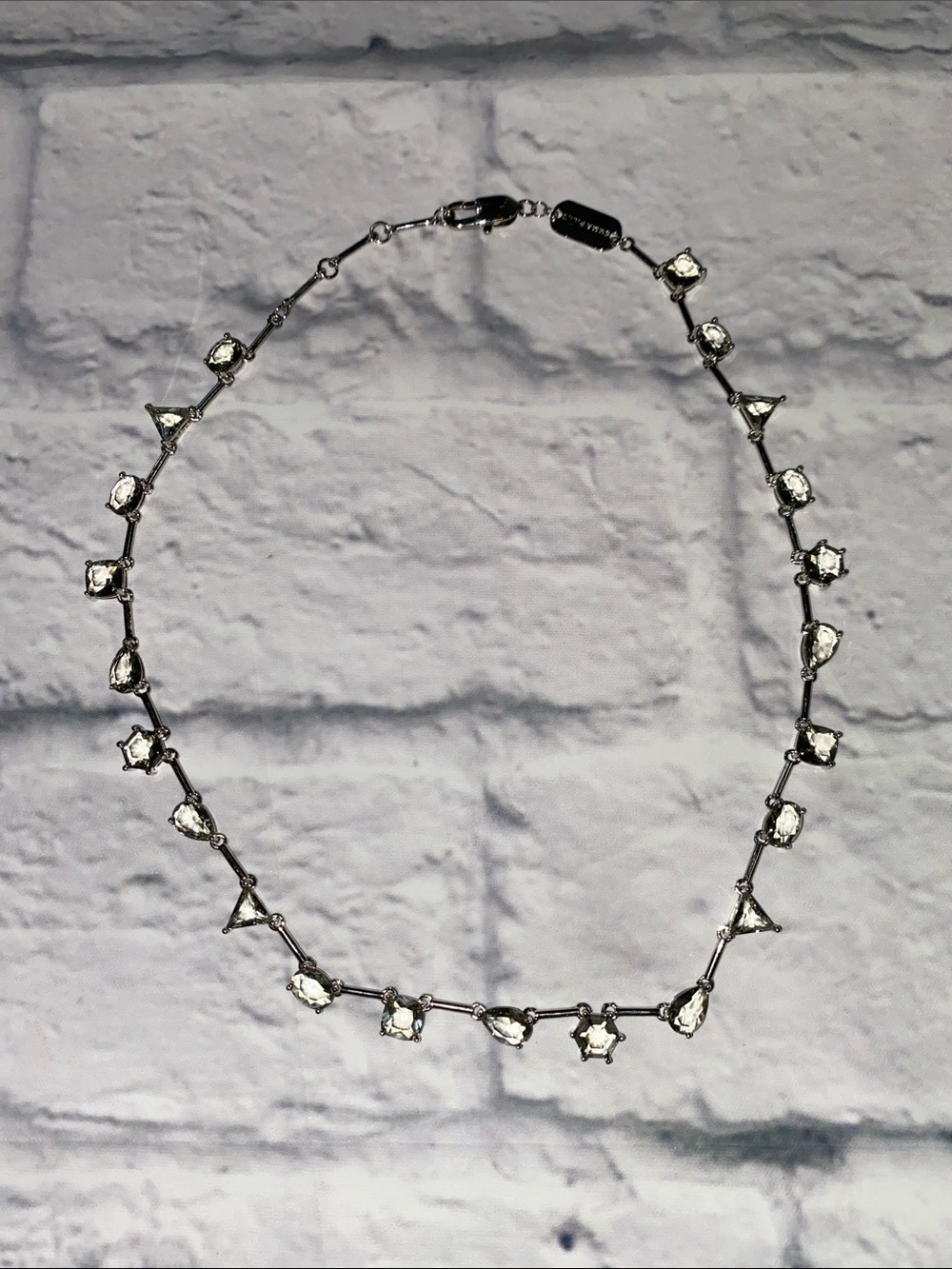 Emma Pills Vibe Necklace Silver w/Orange Pill Case NWT